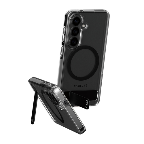 PanzerGlass CARE by PanzerGlass Kickstand Case Transparent w. Qi Samsung Galaxy S26 PanzerGlass CARE by PanzerGlass Kickstand Case Transparent w. Qi Samsung Galaxy S26