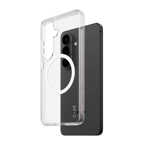 PanzerGlass CARE by PanzerGlass Urban Explorer Case Transparent w&period; White Qi Samsung Galaxy S26