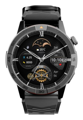 AGM Legion Pro, schwarz, rund, Smartwatch AGM Legion Pro, schwarz, rund, Smartwatch