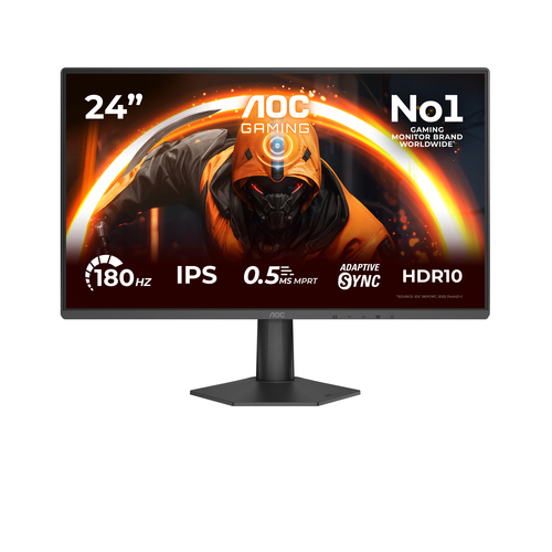 23.8 Zoll AOC 24G50F, 60,5cm TFT, 180 Hz, Full HD, 4ms, 1x HDMI, 1x DP 23.8 Zoll AOC 24G50F, 60,5cm TFT, 180 Hz, Full HD, 4ms, 1x HDMI, 1x DP