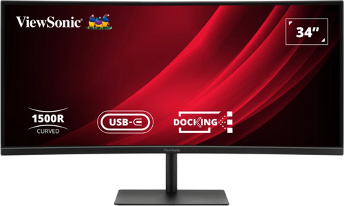 34 Zoll Viewsonic VG3419C-2&comma; 86cm TFT&comma; 120 Hz&comma; UltraWide Quad HD&comma; 3&comma;5ms&comma; 1x HDMI&comma; 1x DP&comma; integrierter USB-Hub