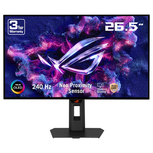 26&period;5 Zoll ASUS ROG Strix OLED XG27AQDMGR&comma; 67cm TFT&comma; 240 Hz&comma; Quad HD&comma; 0&comma;03ms&comma; 2x HDMI&comma; 1x DP&comma; integrierter USB-Hub