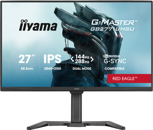 27 Zoll iiyama GB2771UHSU-B1&comma; 68&comma;6cm TFT&comma; 144 Hz&comma; 4K Ultra HD&comma; 2x HDMI&comma; 1x DP&comma; integrierter USB-Hub