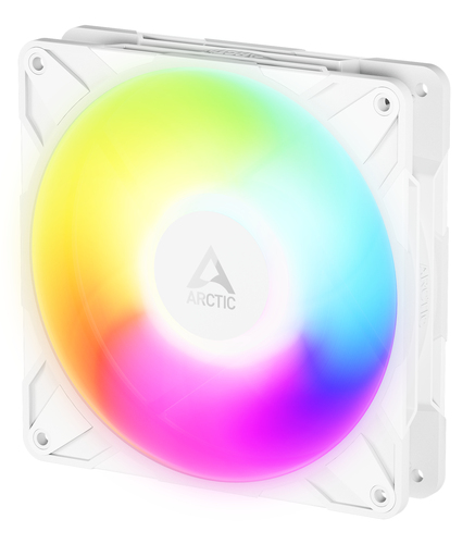 ARCTIC P14 Pro Reverse A-RGB (White), weiß, Lüfter, 166,5 m³/h, 5,1 mmH2O, 4-pin + 4-pin ARCTIC P14 Pro Reverse A-RGB (White), weiß, Lüfter, 166,5 m³/h, 5,1 mmH2O, 4-pin + 4-pin