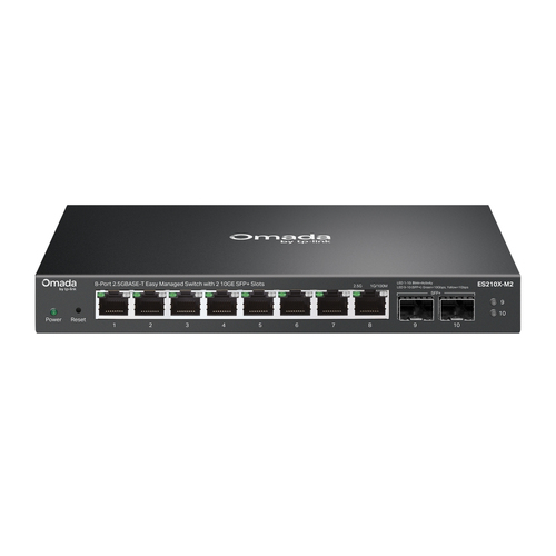 TP-Link ES210X-M2 Managed Switch, 8x RJ-45, Backplane: 80 Gbit/s TP-Link ES210X-M2 Managed Switch, 8x RJ-45, Backplane: 80 Gbit/s