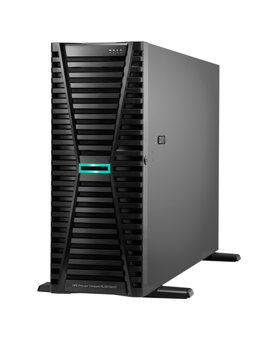 HPE ProLiant Compute ML350 Gen12 6515P 16c 1x64GB-R 8SFF MR408i-o 2x480GB SSD 2x1000W PS EU Server