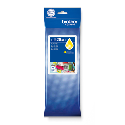 Brother LC528XLY Yellow Ink Cartridge&comma; original&comma; gelb