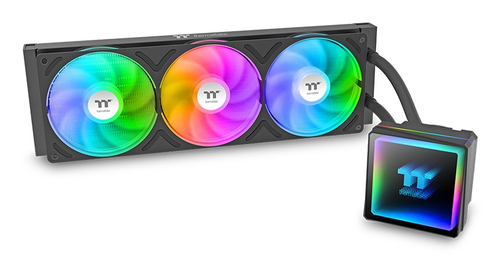 Thermaltake TH360 V3 ARGB, schwarz, Komplett-Wasserkühlung, 500-2500rpm, 37,8 dB, 3,86 mmH2O, 3-polig Thermaltake TH360 V3 ARGB, schwarz, Komplett-Wasserkühlung, 500-2500rpm, 37,8 dB, 3,86 mmH2O, 3-polig