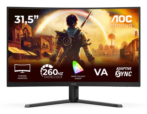 31.5 Zoll AOC C32G42ZE, 80cm TFT, 260 Hz, Full HD, 4ms, 1x HDMI, 1x DP 31.5 Zoll AOC C32G42ZE, 80cm TFT, 260 Hz, Full HD, 4ms, 1x HDMI, 1x DP