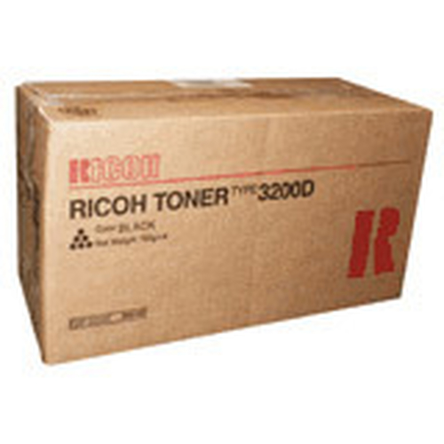 Ricoh Tonercartridge type 3200D zwart, original, schwarz Ricoh Tonercartridge type 3200D zwart, original, schwarz