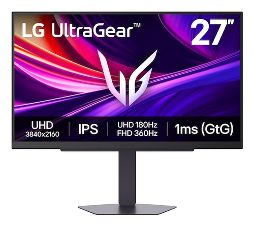 27 Zoll LG 27G810A-B, 68,4cm TFT, 180 Hz, 4K Ultra HD, 1ms, 2x HDMI, 1x DP, integrierter USB-Hub 27 Zoll LG 27G810A-B, 68,4cm TFT, 180 Hz, 4K Ultra HD, 1ms, 2x HDMI, 1x DP, integrierter USB-Hub