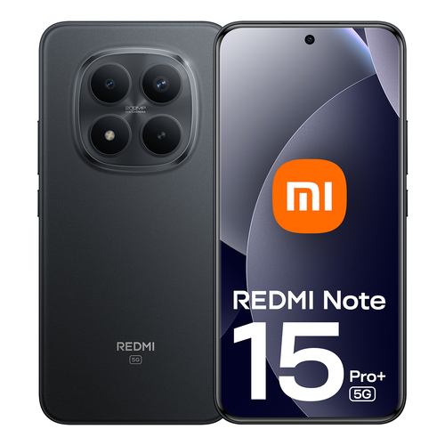 Xiaomi Note 15 Pro&plus; 5G&comma; schwarz&comma; 6&period;9 Zoll&comma; 200 MP&comma; 8 GB&comma; 256 GB&comma; Smartphone