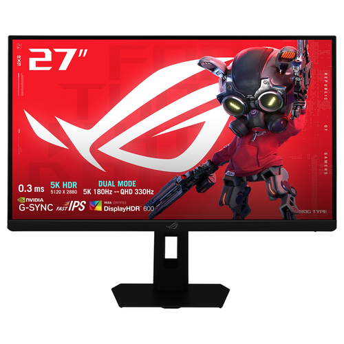 27 Zoll ASUS XG27JCG, 68cm TFT, 180 Hz, 5K Ultra HD, 0,3ms, 2x HDMI, 1x DP, integrierter USB-Hub 27 Zoll ASUS XG27JCG, 68cm TFT, 180 Hz, 5K Ultra HD, 0,3ms, 2x HDMI, 1x DP, integrierter USB-Hub