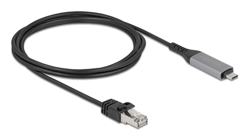 2m Patchkabel Cat6, schwarz, anthrazit, DeLOCK 2m Patchkabel Cat6, schwarz, anthrazit, DeLOCK