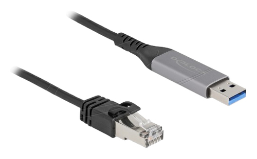 2m Patchkabel, anthrazit, schwarz, DeLOCK 2m Patchkabel, anthrazit, schwarz, DeLOCK