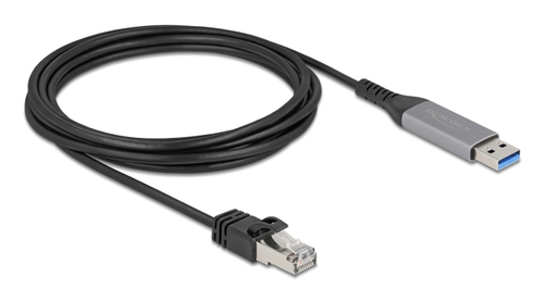 3m Patchkabel Cat6, schwarz, anthrazit, DeLOCK 3m Patchkabel Cat6, schwarz, anthrazit, DeLOCK