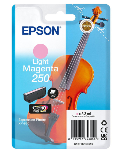 Epson 250 Violin Claria Photo HD&comma; original&comma; magenta