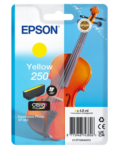 Epson 250 Violin Claria Photo HD&comma; original&comma; gelb