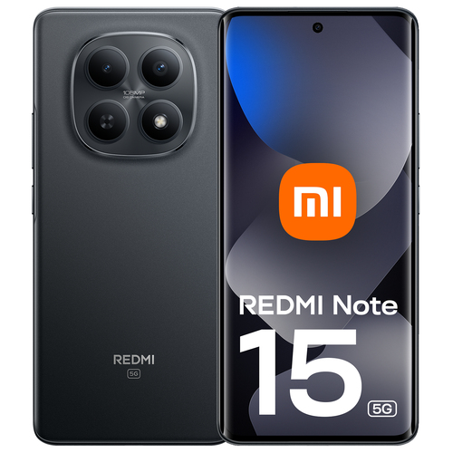 Xiaomi Note 15 5G, schwarz, 6.8 Zoll, 108 MP, 8 GB, 256 GB, Smartphone Xiaomi Note 15 5G, schwarz, 6.8 Zoll, 108 MP, 8 GB, 256 GB, Smartphone