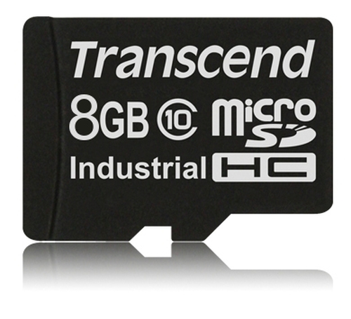 TRANSCEND 8GB Ind. microSDHC10 No Adapter TRANSCEND 8GB Ind. microSDHC10 No Adapter