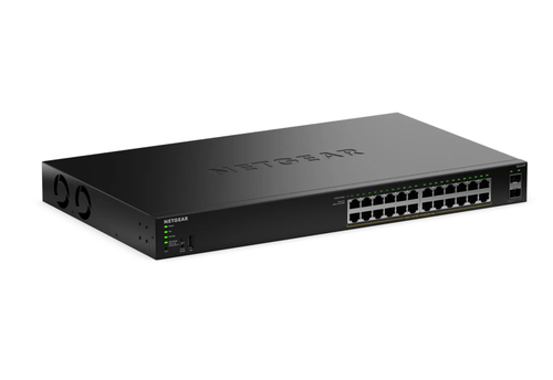 NETGEAR GS324TPv2 L2/L3 Managed Switch, 24x RJ-45, Backplane: 52 Gbit/s, PoE NETGEAR GS324TPv2 L2/L3 Managed Switch, 24x RJ-45, Backplane: 52 Gbit/s, PoE