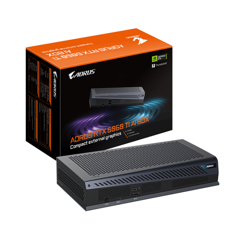 GIGABYTE AORUS RTX 5060 Ti AI BOX Grafikkarte GIGABYTE AORUS RTX 5060 Ti AI BOX Grafikkarte