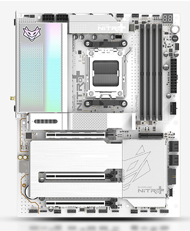 Sapphire NITRO+ X870EA PhantomLink Polar Edition, ATX AM5 Mainboard, 4x DDR5, max. 256 GB, 1x HDMI, 1x USB-C, WiFi Sapphire NITRO+ X870EA PhantomLink Polar Edition, ATX AM5 Mainboard, 4x DDR5, max. 256 GB, 1x HDMI, 1x USB-C, WiFi