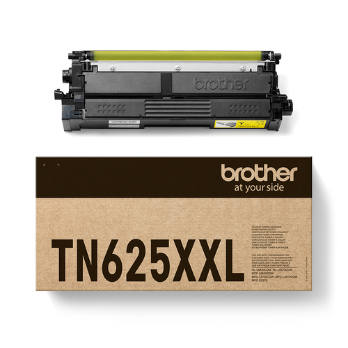 Brother TN-625XXLY, original, gelb Brother TN-625XXLY, original, gelb