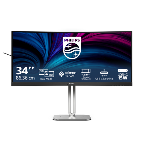 34 Zoll Philips 34B2U5900C/00, 86,2cm TFT, 120 Hz, WUHD, 2ms, 2x HDMI, 1x DP, integrierter USB-Hub 34 Zoll Philips 34B2U5900C/00, 86,2cm TFT, 120 Hz, WUHD, 2ms, 2x HDMI, 1x DP, integrierter USB-Hub