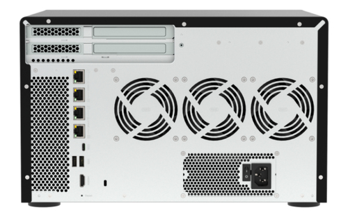 QNAP TVS-H1277AX&comma; 16 GB RAM&comma; 2x 2&period;5 GBit&sol;s LAN&comma; Tower NAS schwarz