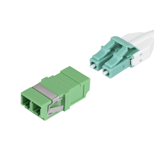StarTech&period;com LC auf LC Kupplung 10er Pack&comma; OS2 Singlemode LC Glasfaser Kupplung im SC-Formfaktor ohne Flansch&comma; LC&sol;APC Duplex Adapter