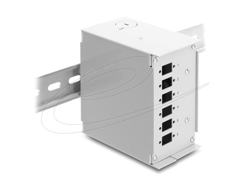 DeLOCK 91066 LWL-Steckverbinder SC&sol;LC 1 St&uuml;ck&lpar;e&rpar; Grau