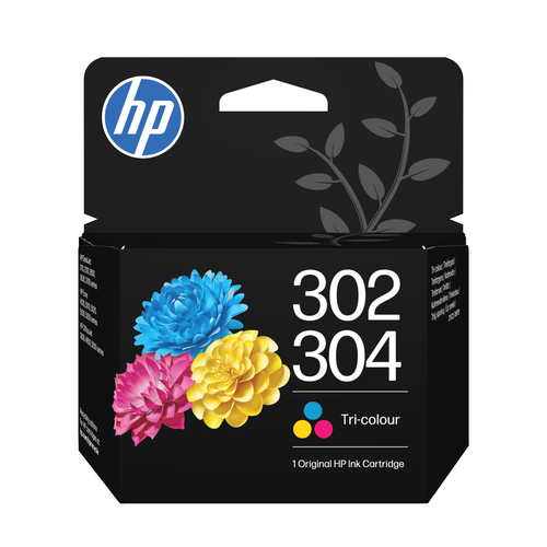 HP 302/304 Tri-color Original Ink Cartridge, original, cyan, magenta, gelb HP 302/304 Tri-color Original Ink Cartridge, original, cyan, magenta, gelb