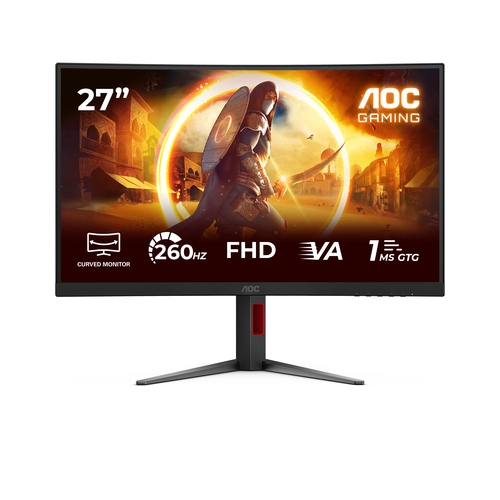 27 Zoll AOC C27G4Z2, 68,5cm TFT, 260 Hz, Full HD, 1ms, 2x HDMI, 1x DP 27 Zoll AOC C27G4Z2, 68,5cm TFT, 260 Hz, Full HD, 1ms, 2x HDMI, 1x DP