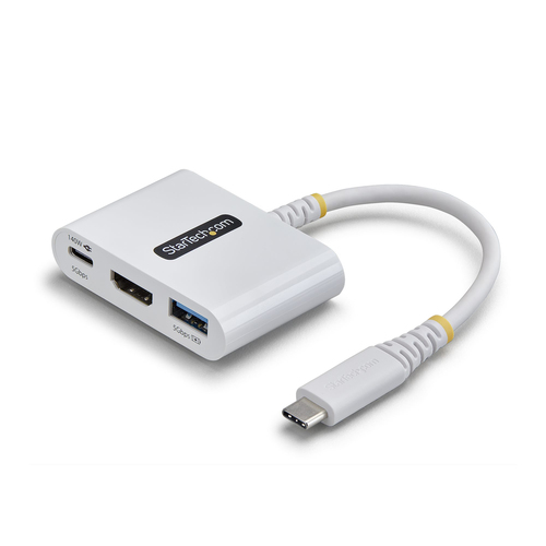 StarTech.com 168W-USBC-MULTIPORT, USB 3.2 Gen 1 (3.1 Gen 1) Type-C, weiß, USB Power Delivery StarTech.com 168W-USBC-MULTIPORT, USB 3.2 Gen 1 (3.1 Gen 1) Type-C, weiß, USB Power Delivery