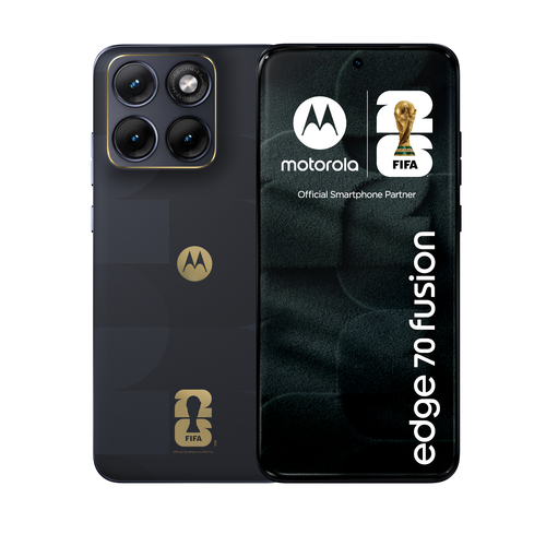 Motorola edge 70 fusion FIFA Edition&comma; schwarz&comma; 6&period;8 Zoll&comma; 50 MP&comma; 8 GB&comma; 256 GB&comma; Android Smartphone