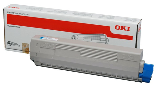 OKI 44844507&comma; original&comma; cyan&comma; Toner