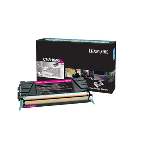 Lexmark C748H1MG, original, magenta, Toner Lexmark C748H1MG, original, magenta, Toner