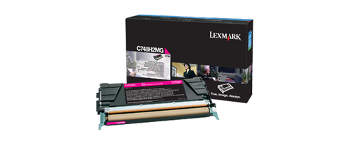 Lexmark C748H2MG&comma; original&comma; magenta&comma; Toner