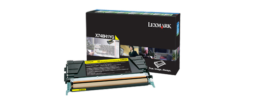 Lexmark X748H1YG&comma; original&comma; gelb&comma; Toner