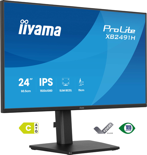 23&period;8 Zoll iiyama XB2491H-B1&comma; 60&comma;5cm TFT&comma; 120 Hz&comma; Full HD&comma; 1x HDMI&comma; 1x DP