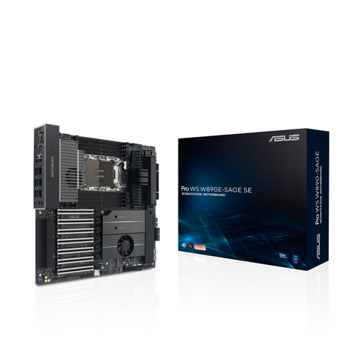 ASUS Pro WS W890E-SAGE SE&comma; EEB LGA 4710-2 Mainboard&comma; 8x DDR5&comma; 1x USB-C