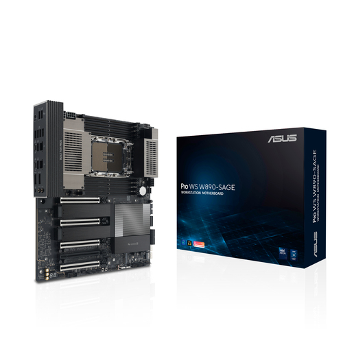 ASUS PRO WS W890-SAGE&comma; CEB LGA 4710-2 Mainboard&comma; 8x DDR5&comma; 2x DisplayPort 1&period;4