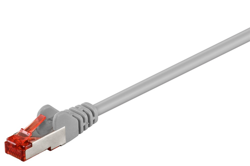 5m Patchkabel Cat6&comma; S&sol;FTP&comma; grau&comma; Kupfer&comma; Goobay