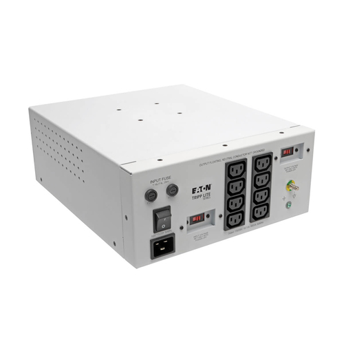 Tripp Lite IS1800HGDV Isolator-Baureihe Dual-Spannung 115/230 V 1800 W 60601-1 Isoliertransformator für den medizinischen Bereich, C20-Eingang, 8 C13-Ausgänge Tripp Lite IS1800HGDV Isolator-Baureihe Dual-Spannung 115/230 V 1800 W 60601-1 Isoliertransformator für den medizinischen Bereich, C20-Eingang, 8 C13-Ausgänge