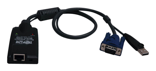 Tripp Lite B055-001-USB-V2 Tastatur&sol;Video&sol;Maus &lpar;KVM&rpar;-Kabel Schwarz