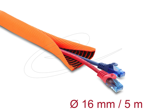 DeLOCK 19027 Kabelmuffe Orange 1&comma;6 cm