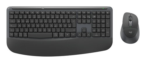 Logitech Signature Comfort Plus Combo MK880 for Business graphit Tastatur, Layout: DE, Plunger key switch Logitech Signature Comfort Plus Combo MK880 for Business graphit Tastatur, Layout: DE, Plunger key switch