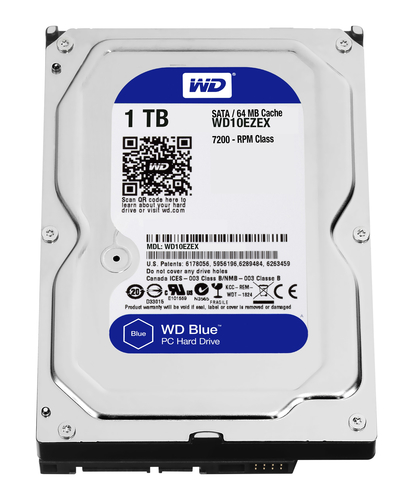 1 TB HDD Western Digital Blue, SATA 6 Gbit/s 1 TB HDD Western Digital Blue, SATA 6 Gbit/s