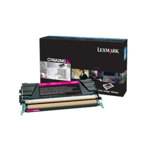 Lexmark C746A3MG&comma; original&comma; magenta&comma; Toner